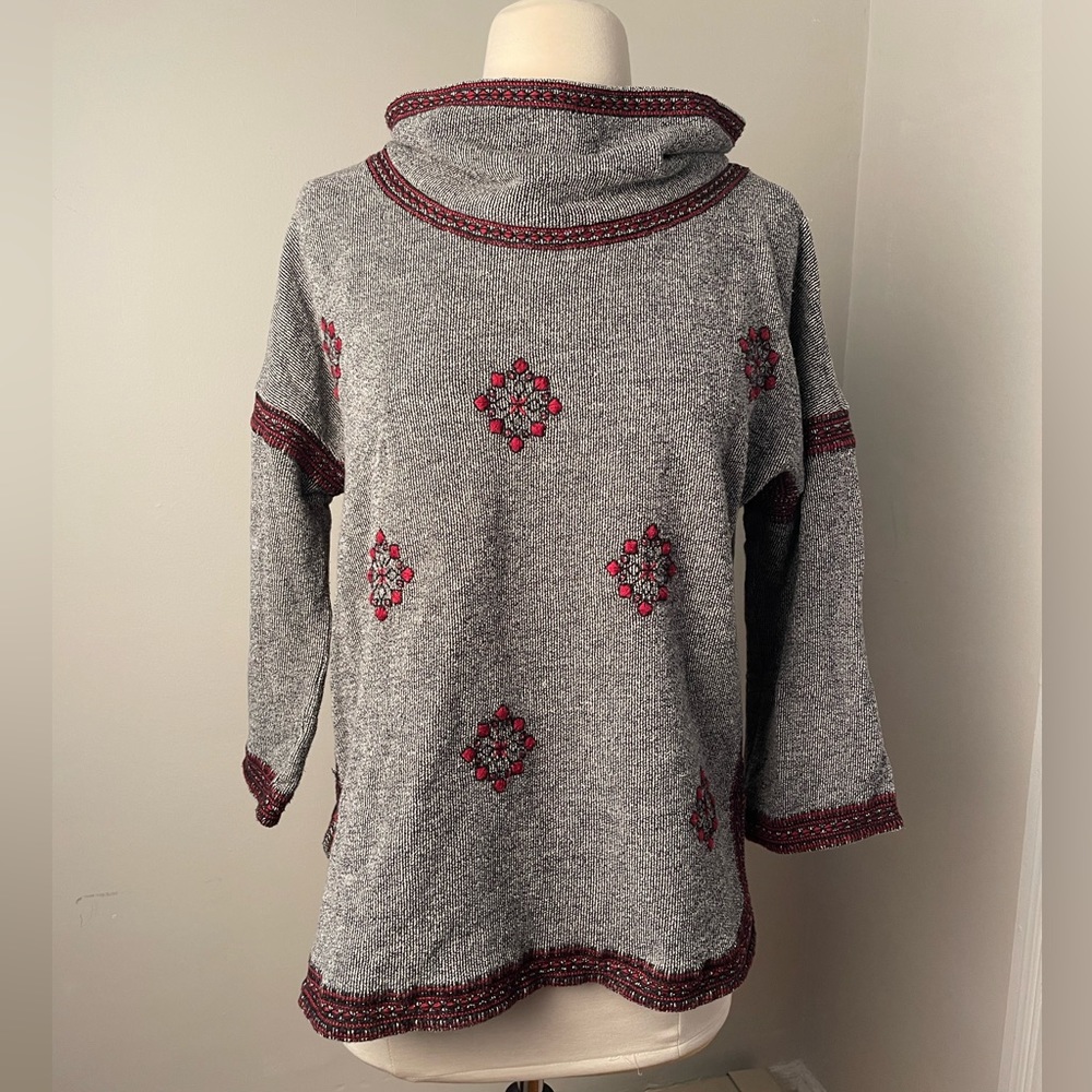 Lucky brand 3/4 sleeve sweater